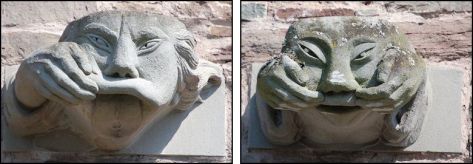 Gargoyles - Brecon Cathedral